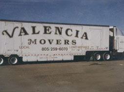 Valencia Movers Truck